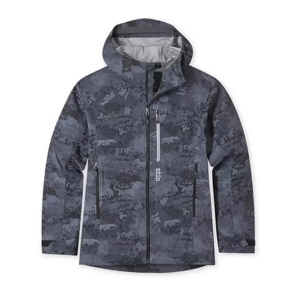 $429 Stio Environ XT Jacket Outerwear Steel Pony Whitebark Camo Men’s Size M